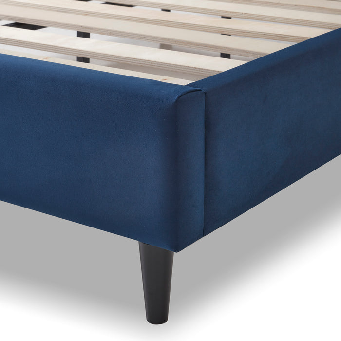 Hampton 5' Bed - Blue / Green / Grey