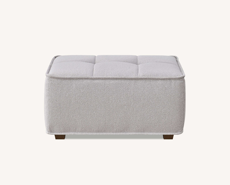 Aluxo Murray Sofa Range in Putty Boucle Fabric