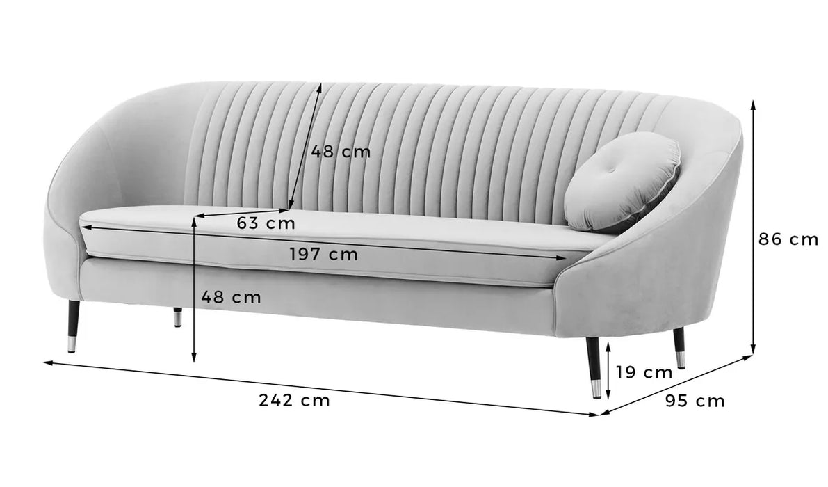 Kooper 3 Seater Sofa