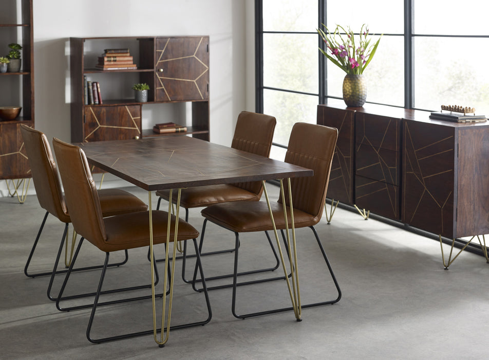 Cleopatra Gold Dining Table