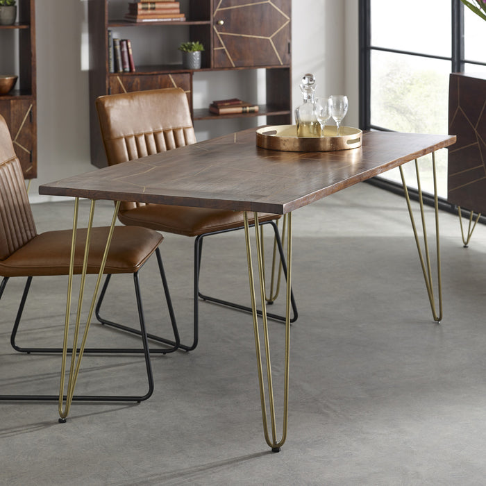 Cleopatra Gold Dining Table